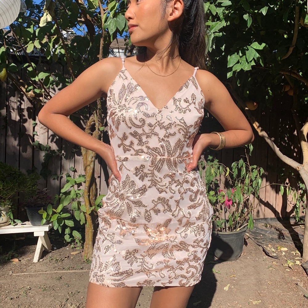 Light pink dress